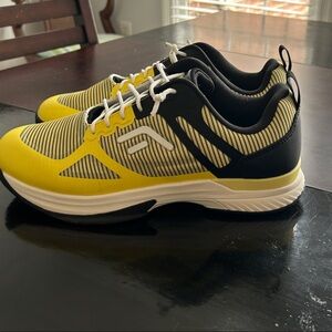 Dynamic Yellow and Black pickle ball  Shoes
